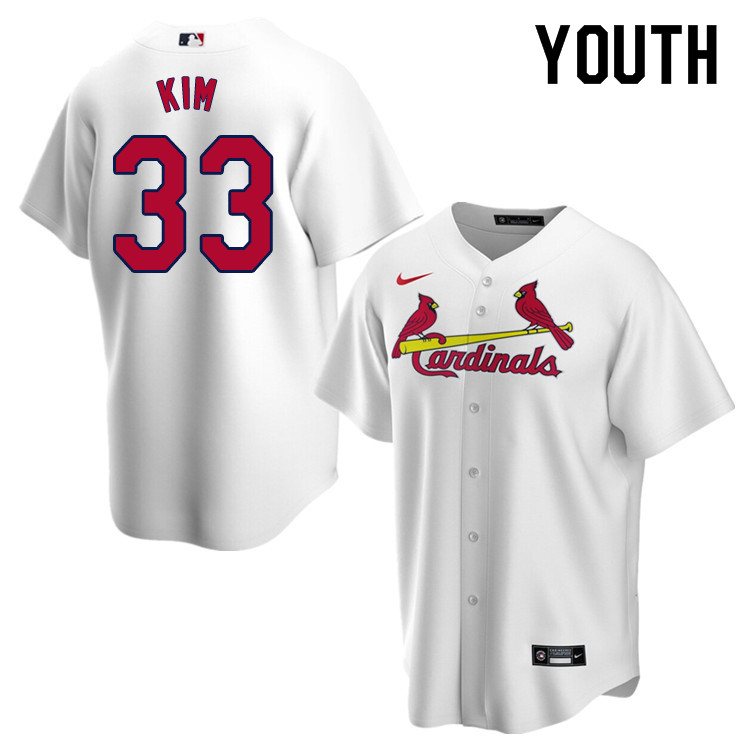 Nike Youth #33 Kwang-Hyun Kim St.Louis Cardinals Baseball Jerseys Sale-White